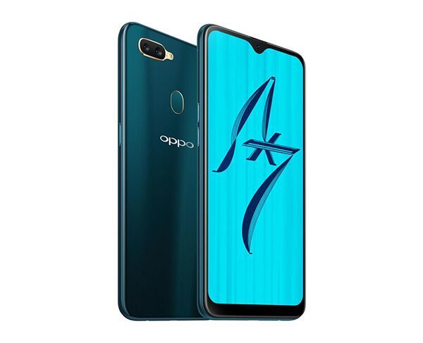 OPPO AX7 Glaze Blue